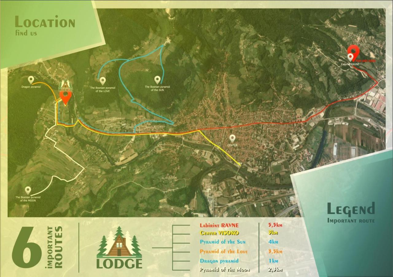 Lodge Zbilje Visoko, Bosnian Pyramids Luaran gambar
